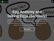 Tablet Screenshot of eggtochick.com